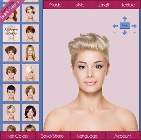 Hair makeover magic mirror app